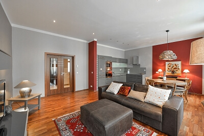 Lublaňská, Nové Město - Prague 2 | Rent, Apartment Two-bedroom (3+kk), 89 m²