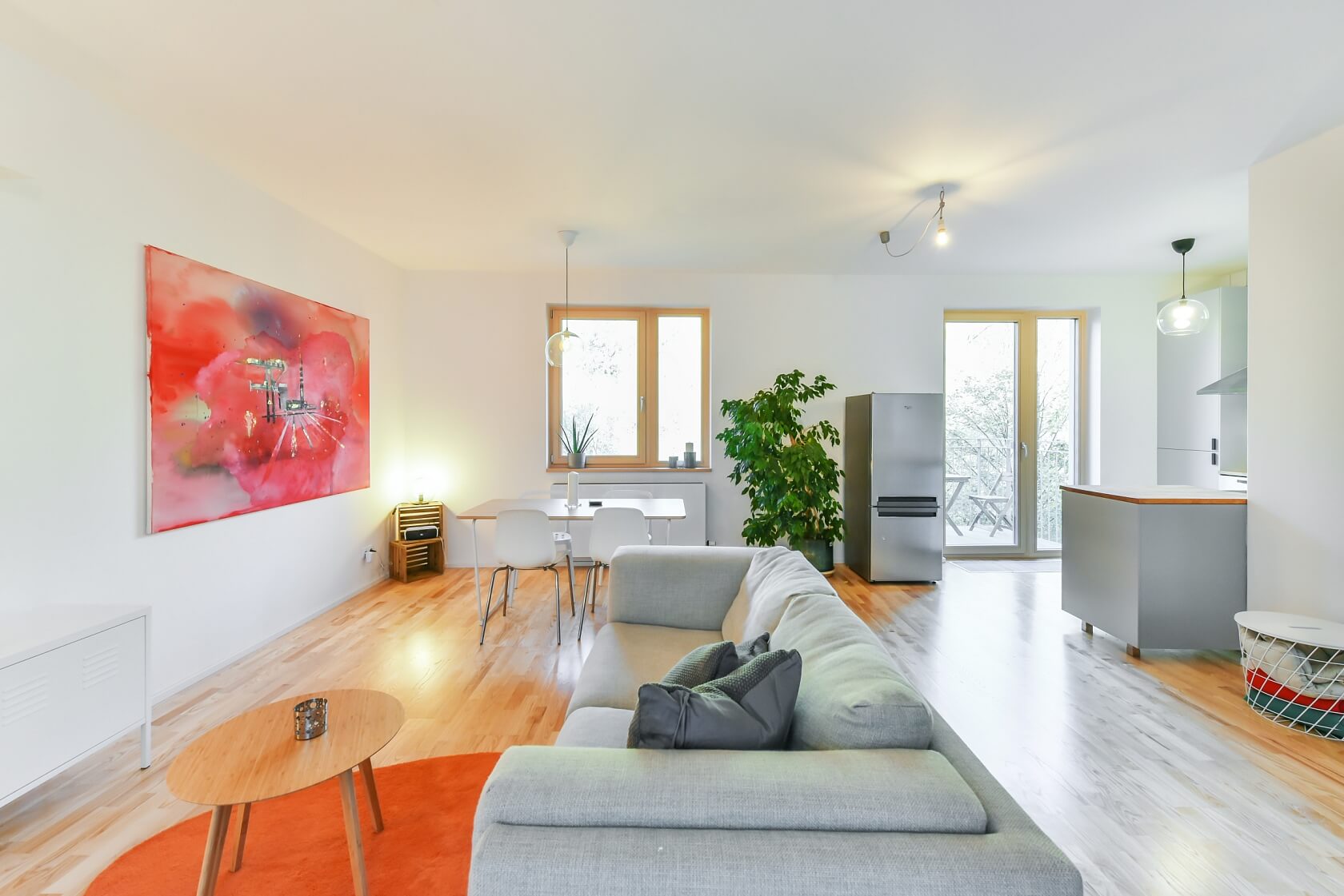 Koněvova, Žižkov - Prague 3 | Rent, Apartment Two-bedroom (3+kk), 118 m²