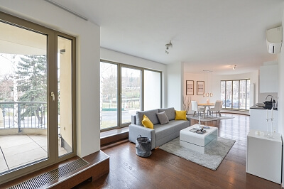 U Okrouhlíku, Smíchov - Prague 5 | Rent, Apartment Two-bedroom (3+kk), 84 m²