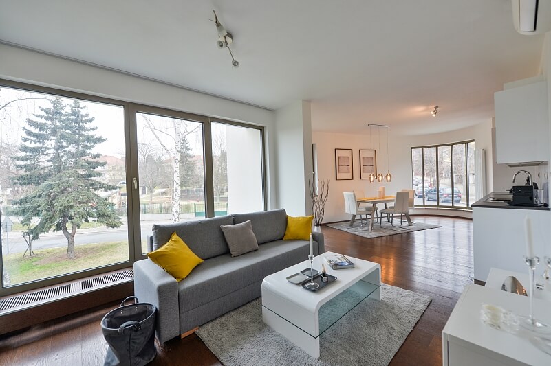 U Okrouhlíku, Smíchov - Prague 5 | Rent, Apartment Two-bedroom (3+kk), 84 m²