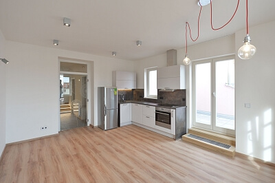 Národní obrany, Bubeneč - Prague 6 | Rent, Apartment One-bedroom (2+kk), 80 m²