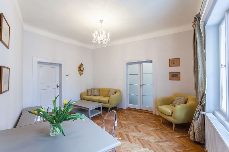 Maltézské náměstí, Malá Strana - Praha 1 | Pronájem, Byt 2+1, 52 m²