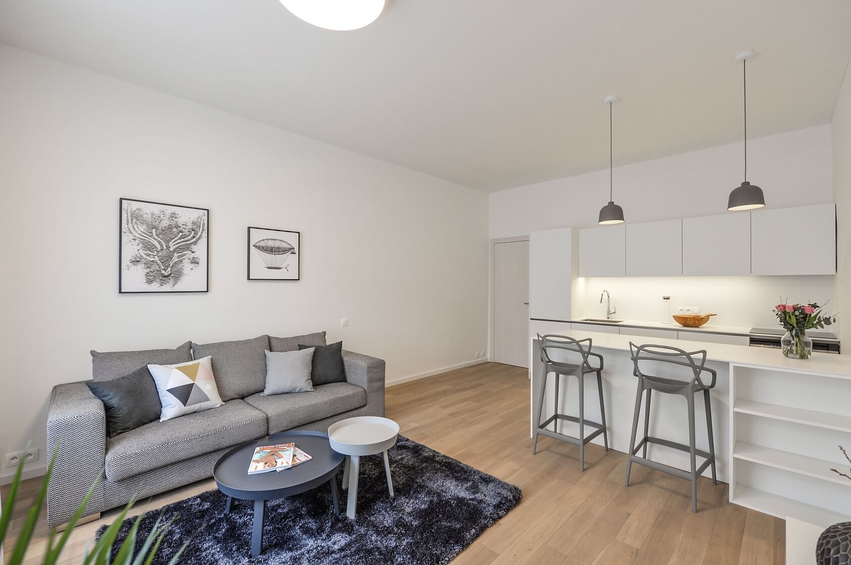Lucemburská, Vinohrady - Praha 3 | Pronájem, Byt 2+kk, 65 m²