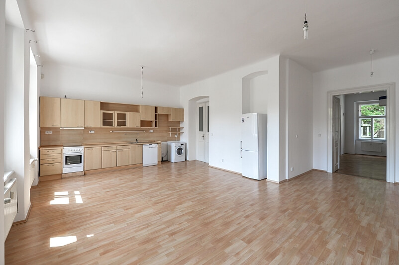U Zvonařky, Vinohrady - Praha 2 | Pronájem, Byt 5+kk, 156 m²