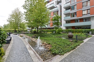 Rohanské nábřeží, Karlín - Prague 8 | Rent, Apartment One-bedroom (2+kk), 65 m²