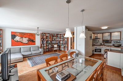 Paříkova, Vysočany - Praha 9 | Pronájem, Byt 4+kk, 139 m²