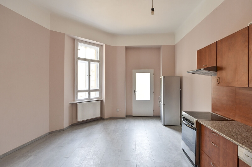 Janáčkovo nábřeží, Smíchov - Prague 5 | Rent, Apartment One-bedroom (2+1), 90 m²