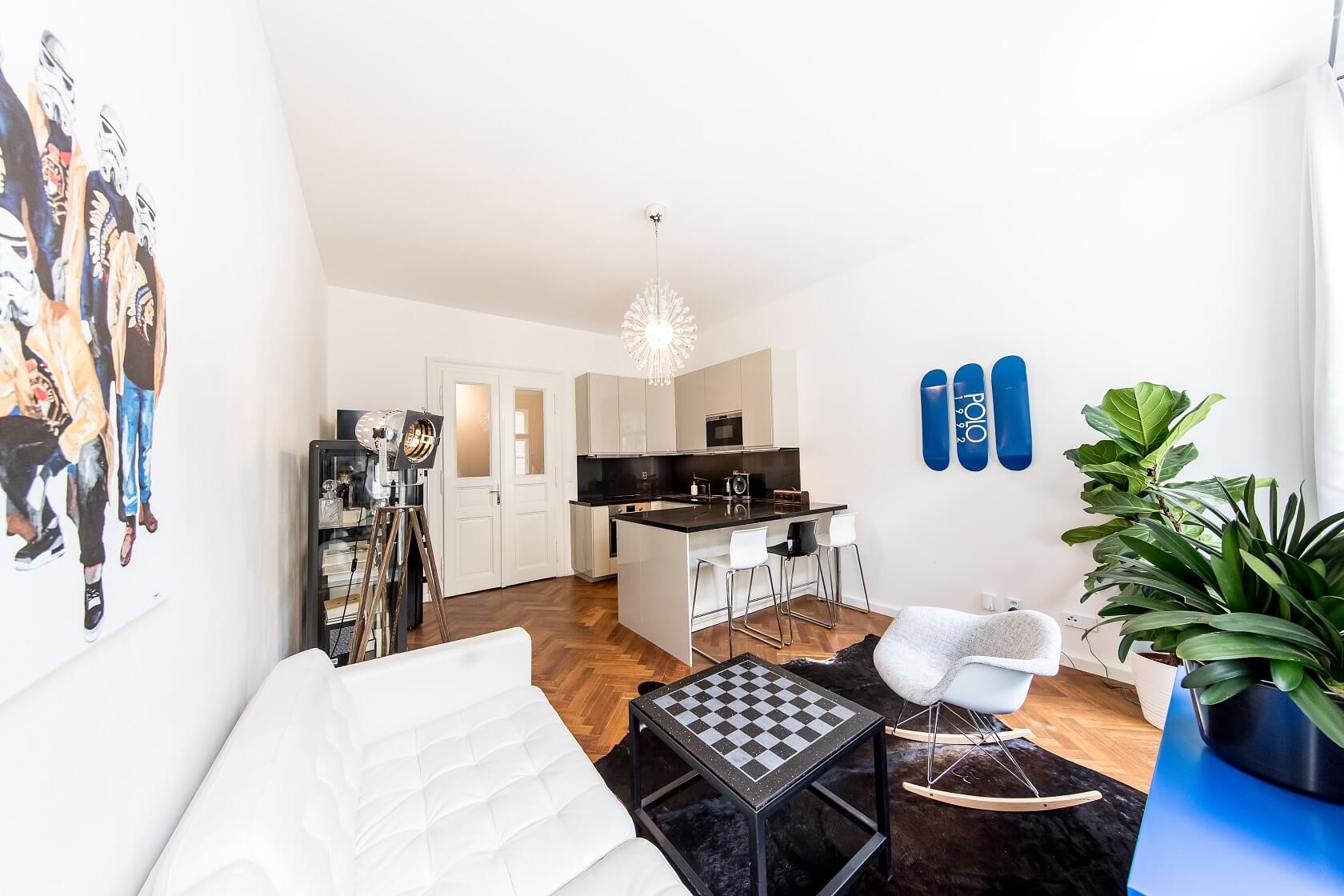Kamenická, Holešovice - Prague 7 | Rent, Apartment Two-bedroom (3+kk), 74 m²