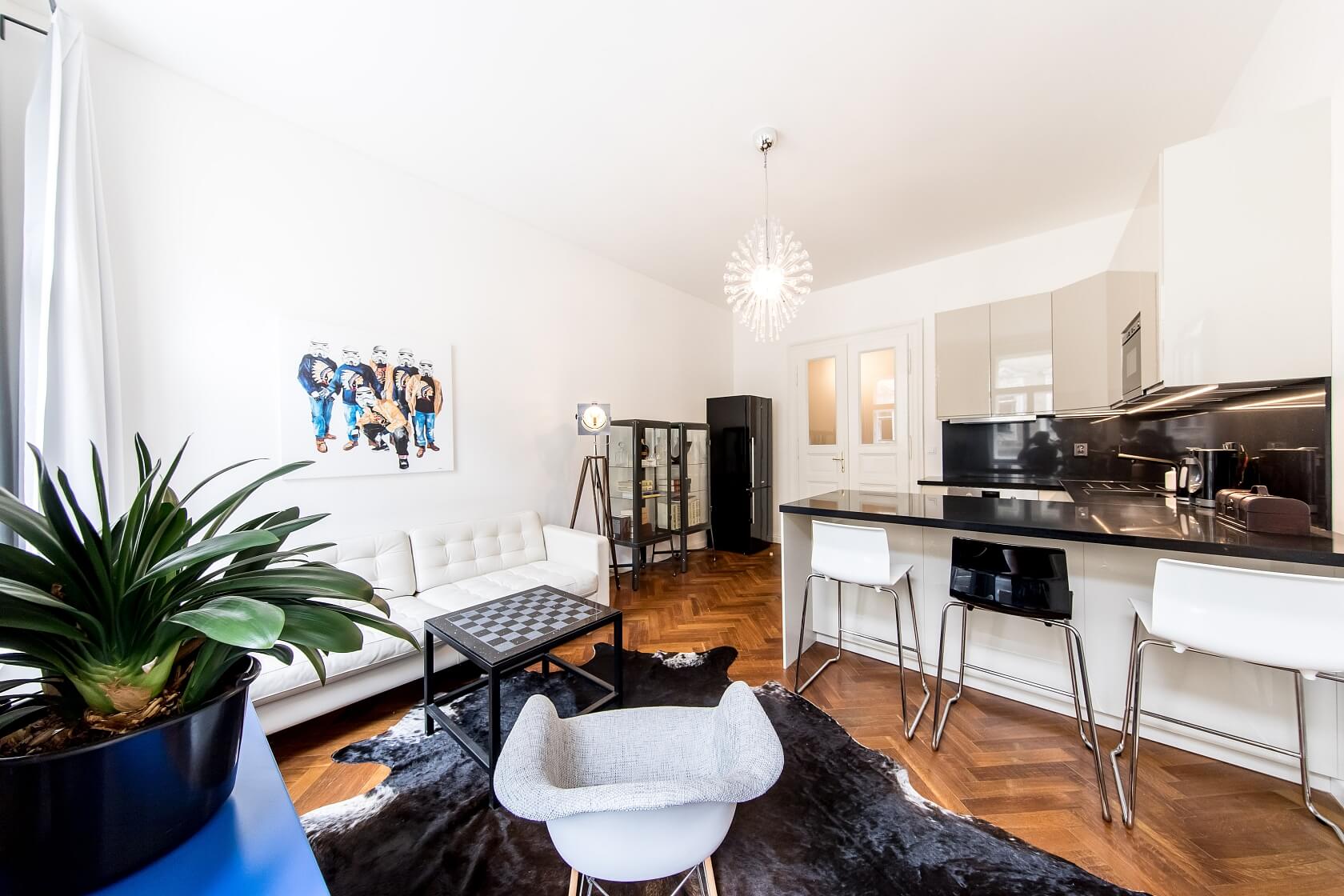 Kamenická, Holešovice - Prague 7 | Rent, Apartment Two-bedroom (3+kk), 74 m²