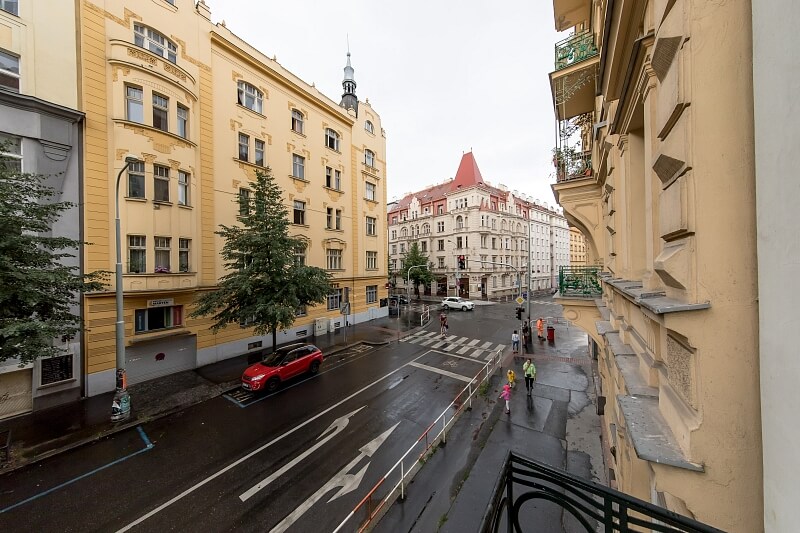 Ondříčkova, Žižkov - Prague 3 | Rent, Apartment Two-bedroom (3+1), 100 m²