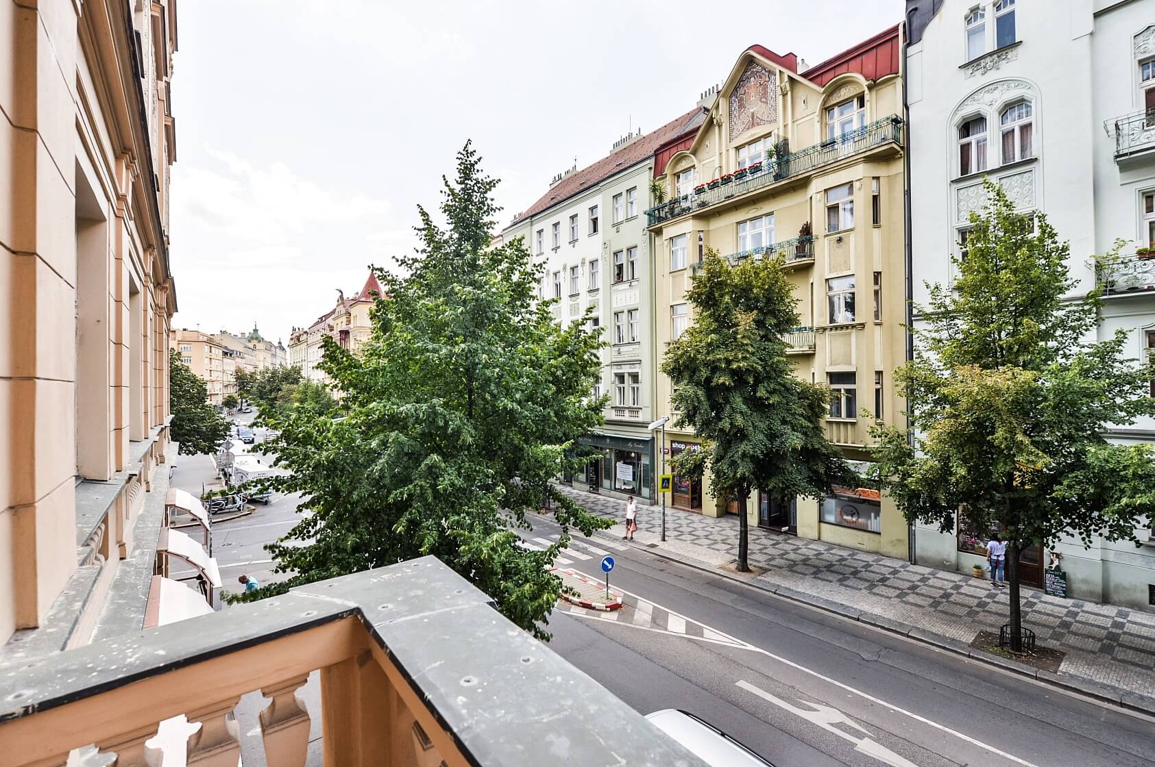 náměstí Jiřího z Poděbrad, Vinohrady - Praha 2 | Pronájem, Byt 2+kk, 85 m²
