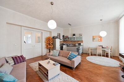 náměstí Jiřího z Poděbrad, Vinohrady - Praha 2 | Pronájem, Byt 2+kk, 85 m²