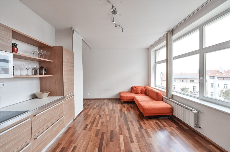 Na Švihance, Vinohrady - Praha 2 | Pronájem, Byt 1+kk, 39 m²