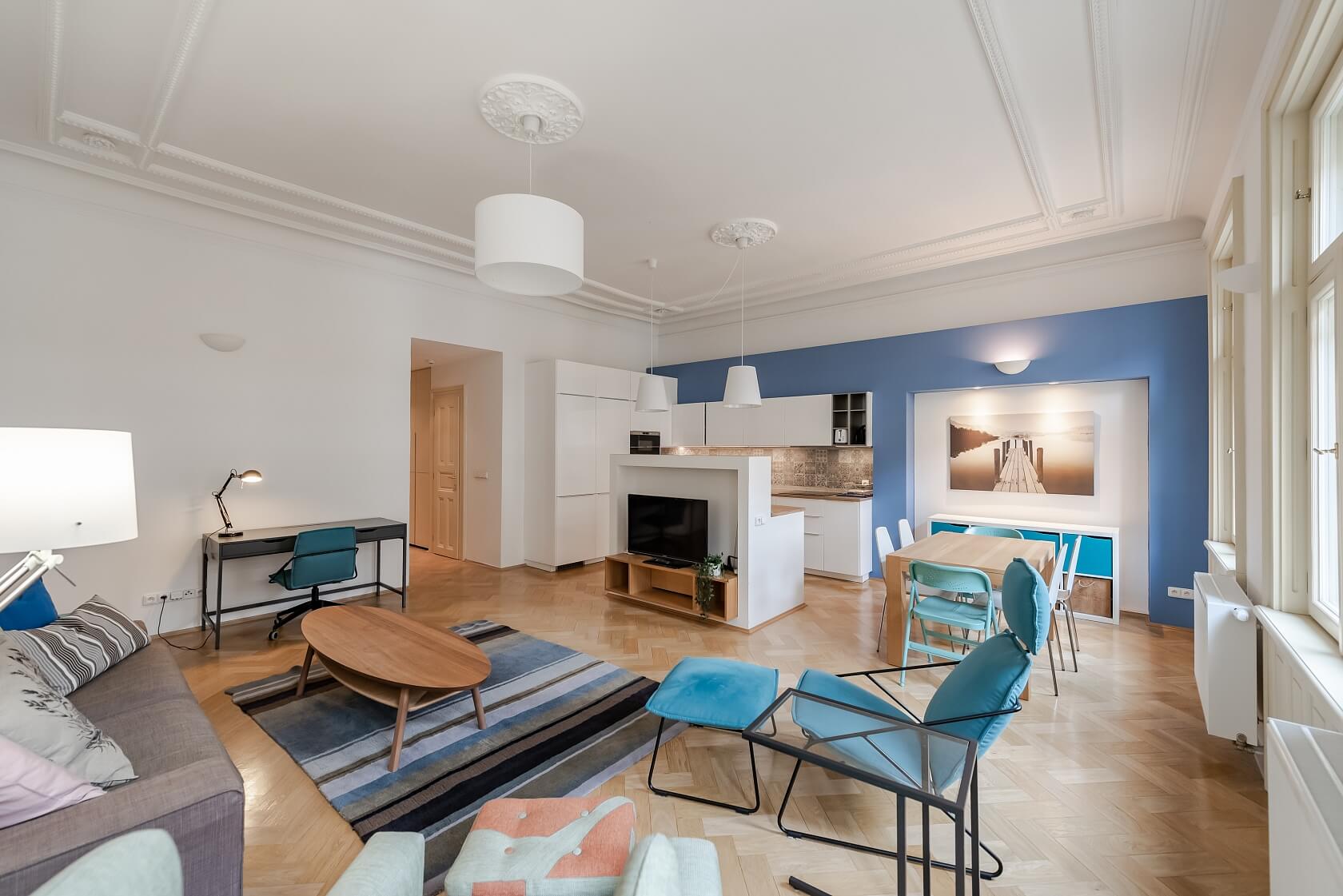 Soukenická, Nové Město - Prague 1 | Rent, Apartment One-bedroom (2+kk), 68 m²