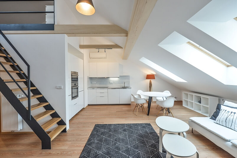 Březinova, Karlín - Prague 8 | Rent, Apartment Two-bedroom (3+kk), 99 m²