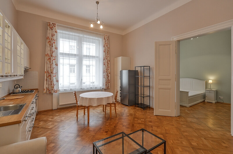 Jana Masaryka, Vinohrady - Prague 2 | Rent, Apartment One-bedroom (2+kk), 60 m²