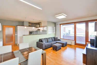 Ke Klimentce, Smíchov - Praha 5 | Pronájem, Byt 3+kk, 90 m²