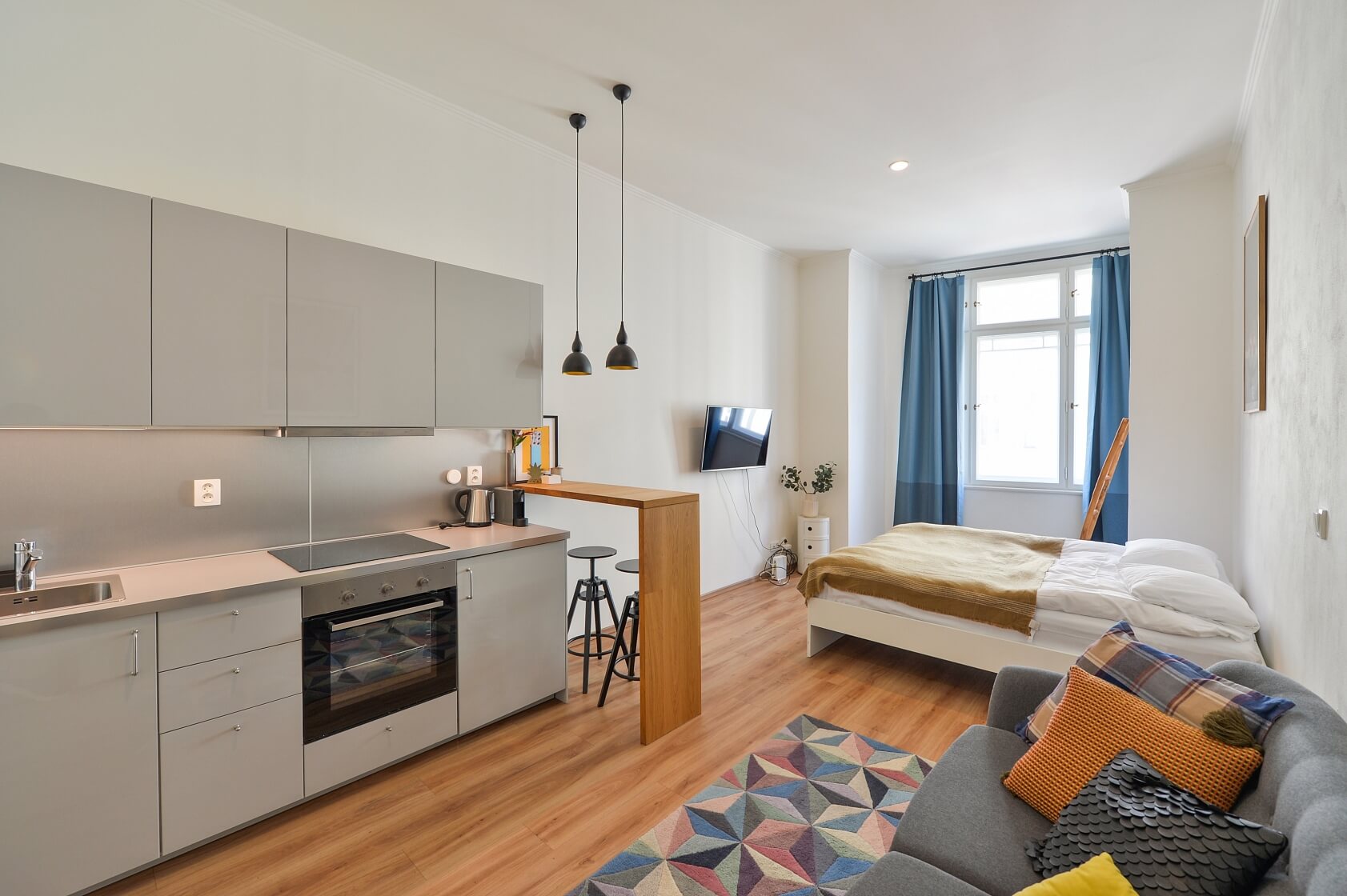 Zborovská, Smíchov - Praha 5 | Pronájem, Byt 1+kk, 35 m²