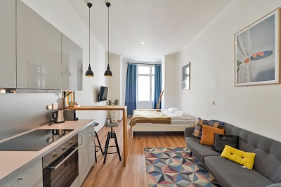 Zborovská, Smíchov - Praha 5 | Pronájem, Byt 1+kk, 35 m²