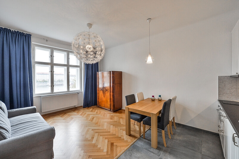 Hořejší nábřeží, Smíchov - Prague 5 | Rent, Apartment One-bedroom (2+kk), 56 m²
