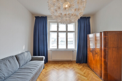 Hořejší nábřeží, Smíchov - Praha 5 | Pronájem, Byt 2+kk, 56 m²