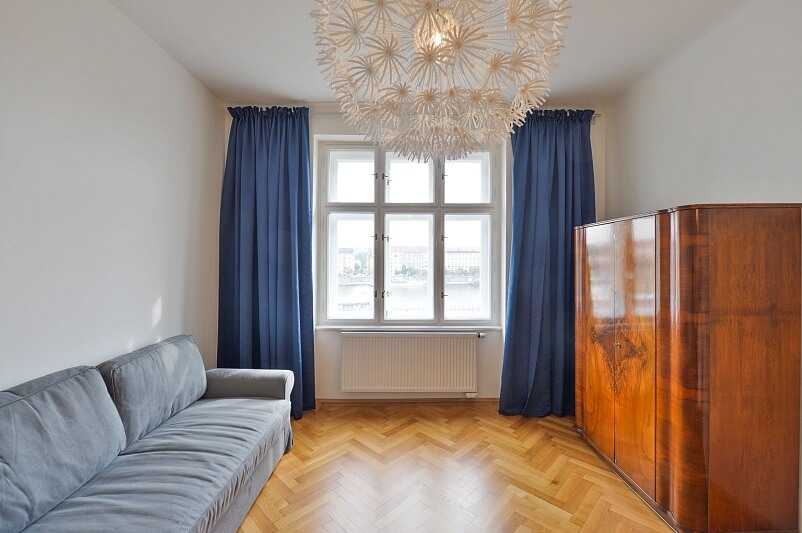 Hořejší nábřeží, Smíchov - Praha 5 | Pronájem, Byt 2+kk, 56 m²