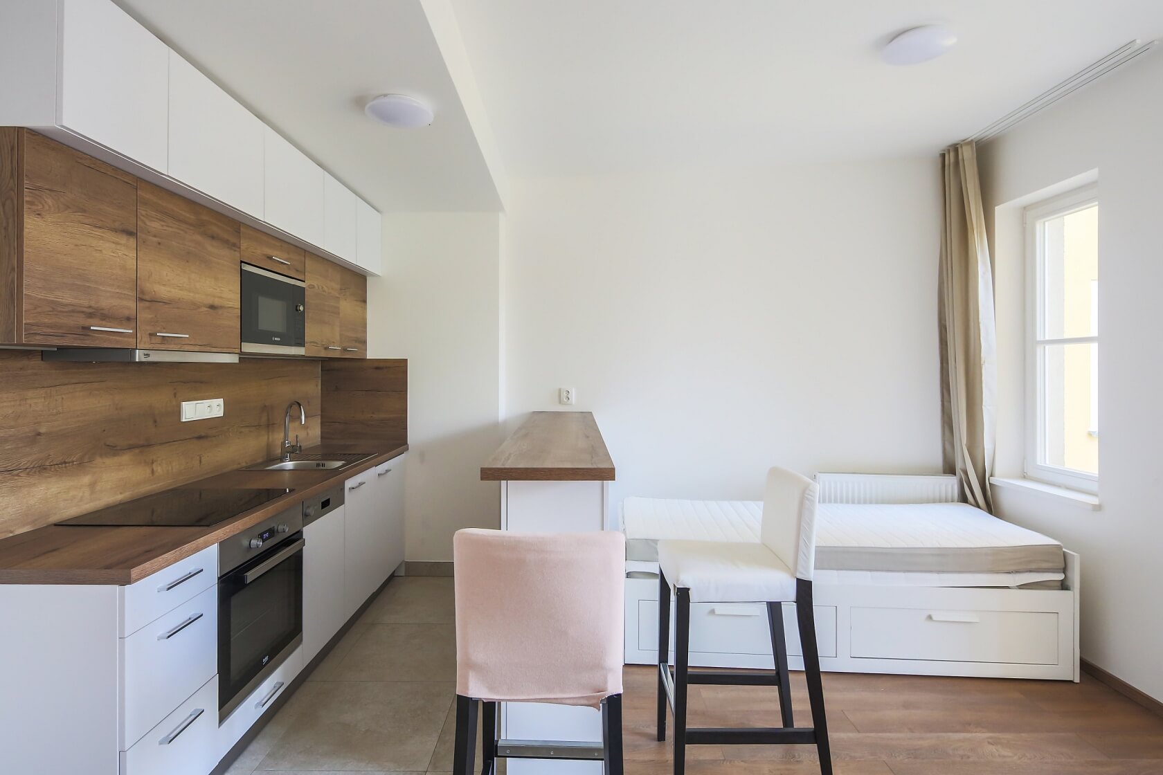 Řipská, Vinohrady - Praha 3 | Pronájem, Byt 1+kk, 30 m²