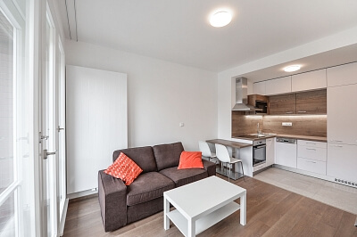 Řipská, Vinohrady - Prague 3 | Rent, Apartment One-bedroom (2+kk), 36 m²