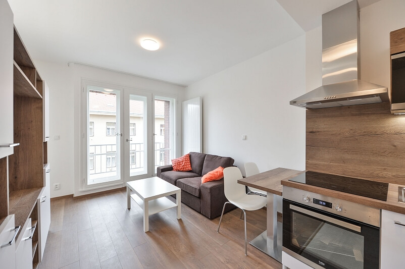 Řipská, Vinohrady - Praha 3 | Pronájem, Byt 2+kk, 35 m²