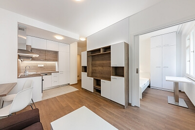 Řipská, Vinohrady - Prague 3 | Rent, Apartment One-bedroom (2+kk), 33 m²