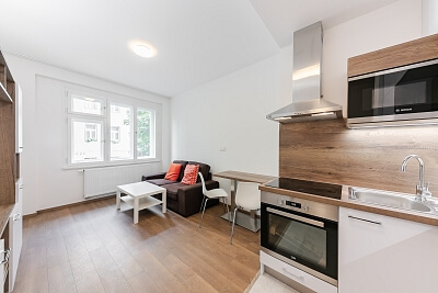 Řipská, Vinohrady - Praha 3 | Pronájem, Byt 2+kk, 33 m²