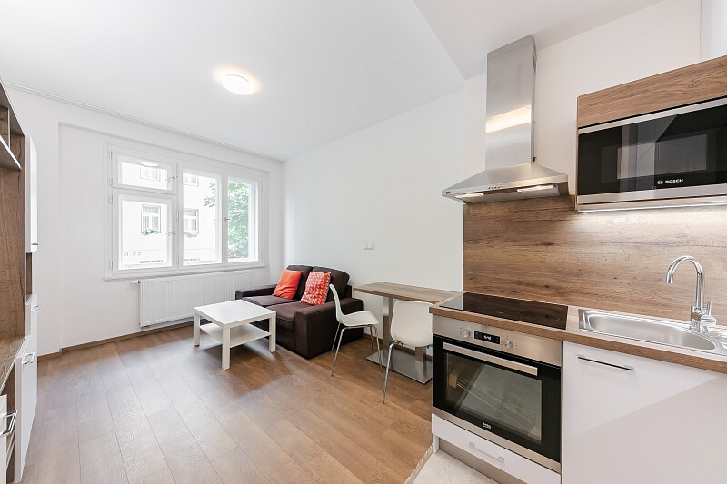 Řipská, Vinohrady - Prague 3 | Rent, Apartment One-bedroom (2+kk), 33 m²