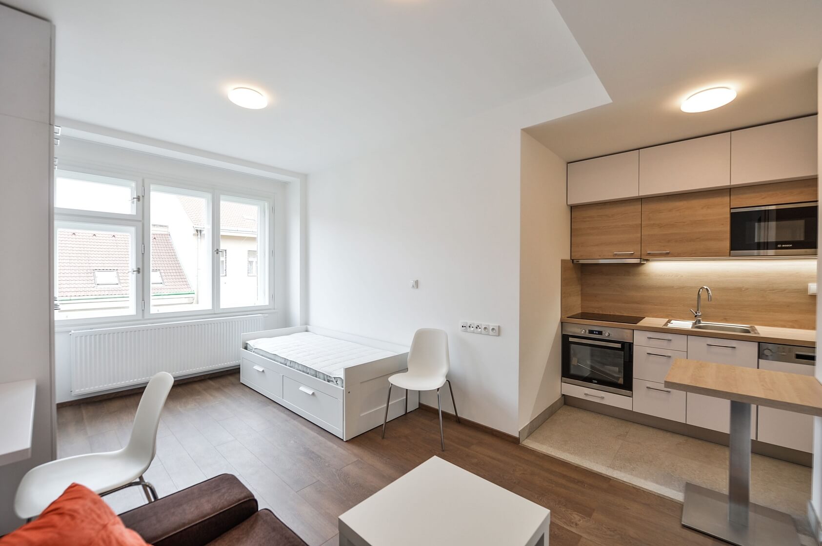 Řipská, Vinohrady - Prague 3 | Rent, Apartment Studio (1+kk), 24 m²