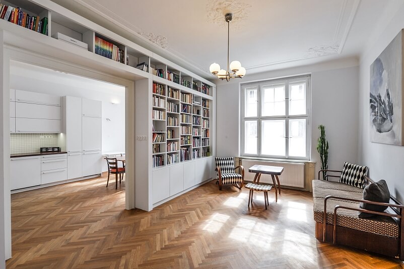 Jirečkova, Holešovice - Prague 7 | Rent, Apartment Two-bedroom (3+1), 98 m²