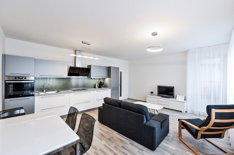 Dubeckého, Dubeč - Prague 10 | Rent, Apartment One-bedroom (2+kk), 63 m²