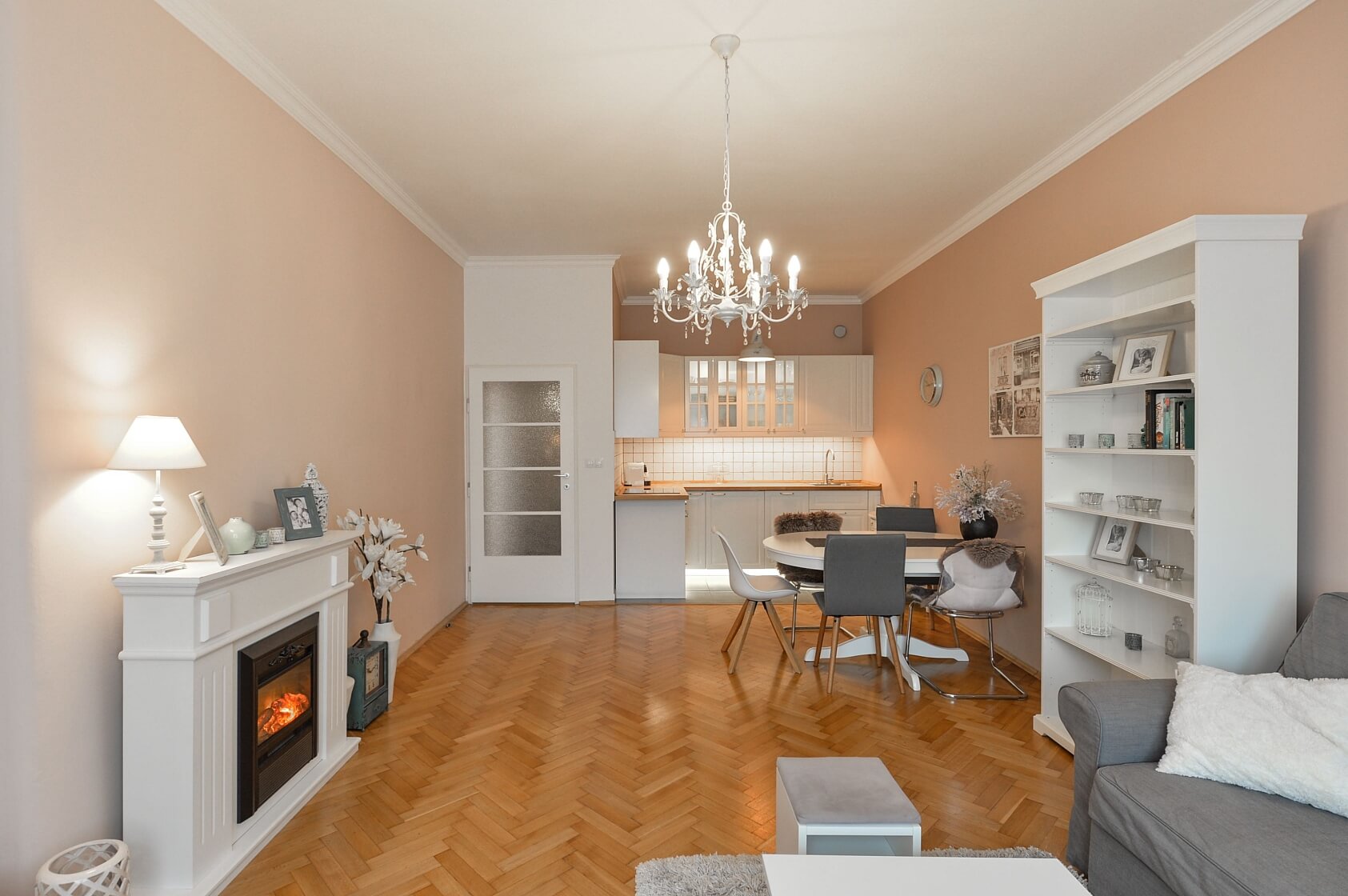 U Nikolajky, Smíchov - Prague 5 | Rent, Apartment One-bedroom (2+kk), 62 m²
