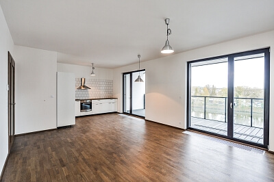 Sanderova, Holešovice - Prague 7 | Rent, Apartment Two-bedroom (3+kk), 101 m²