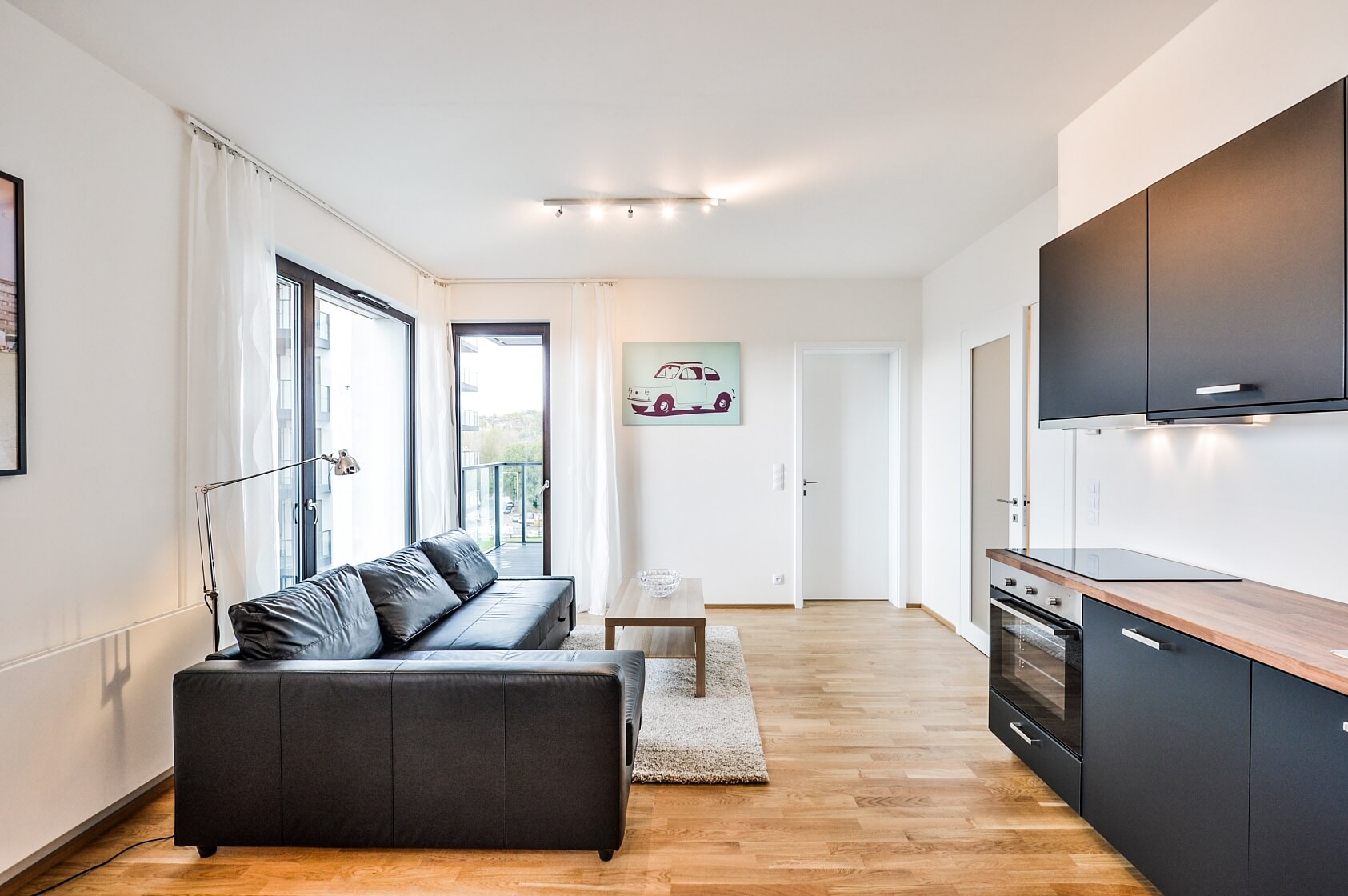 Sanderova, Holešovice - Praha 7 | Pronájem, Byt 2+kk, 54 m²