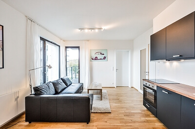 Sanderova, Holešovice - Praha 7 | Pronájem, Byt 2+kk, 54 m²