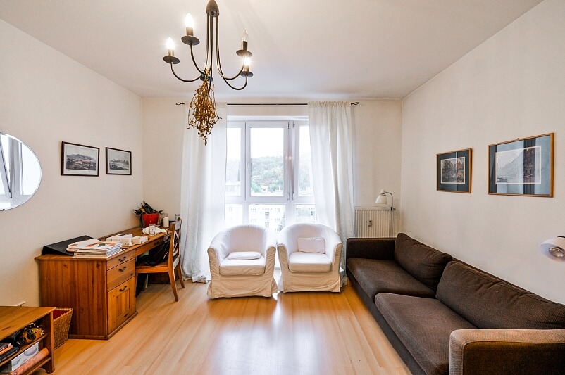 Plzeňská, Košíře - Prague 5 | Rent, Apartment One-bedroom (2+kk), 56 m²