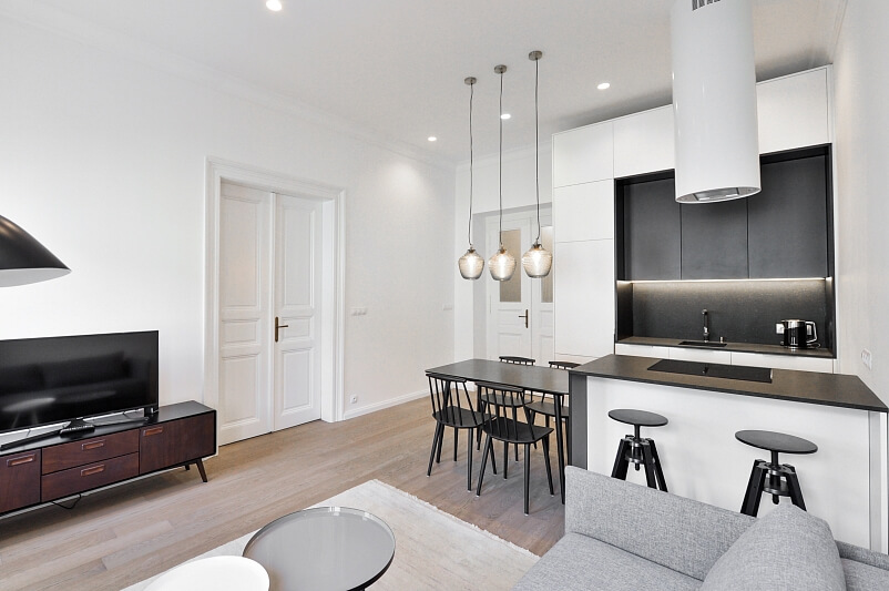 Korunní, Vinohrady - Prague 2 | Rent, Apartment One-bedroom (2+kk), 54 m²