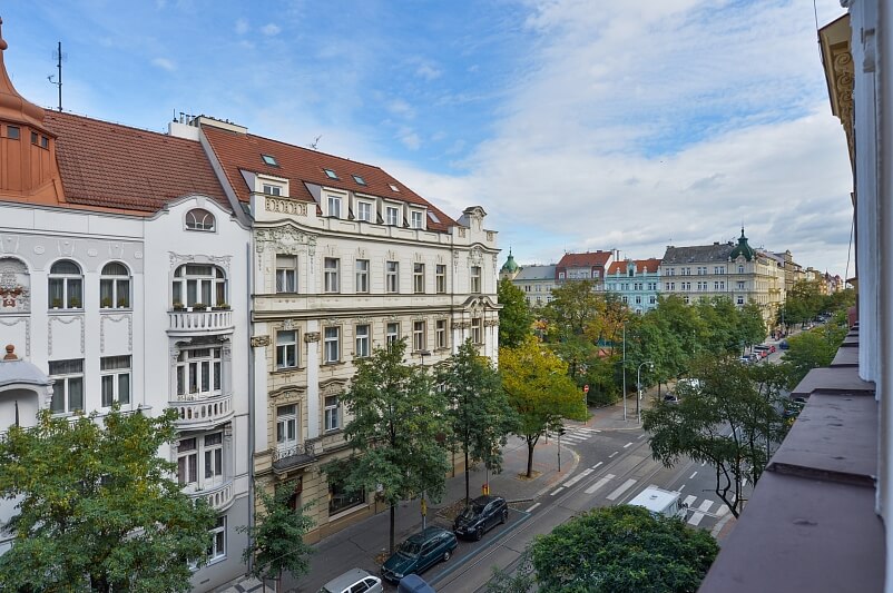 Korunní, Vinohrady - Prague 2 | Rent, Apartment One-bedroom (2+kk), 54 m²