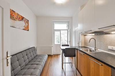 Hořejší nábřeží, Smíchov - Prague 5 | Rent, Apartment Studio (1+1), 42 m²