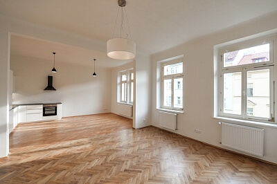 Jana Zajíce, Bubeneč - Prague 7 | Rent, Apartment Two-bedroom (3+kk), 100 m²