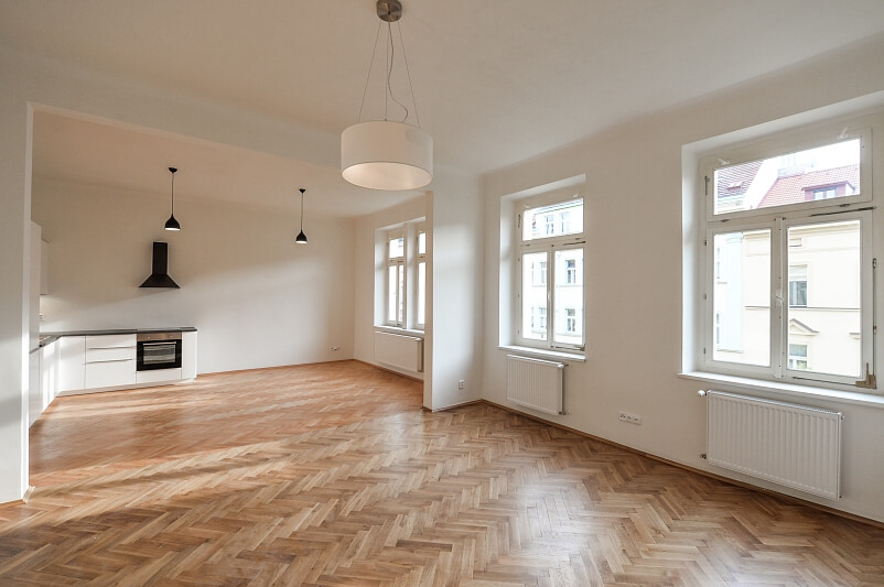 Jana Zajíce, Bubeneč - Prague 7 | Rent, Apartment Two-bedroom (3+kk), 100 m²