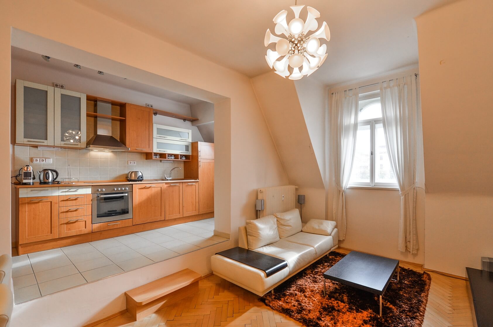 Vinohradská, Vinohrady - Prague 2 | Rent, Apartment One-bedroom (2+kk), 72 m²