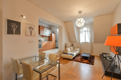 Vinohradská, Vinohrady - Prague 2 | Rent, Apartment One-bedroom (2+kk), 72 m²