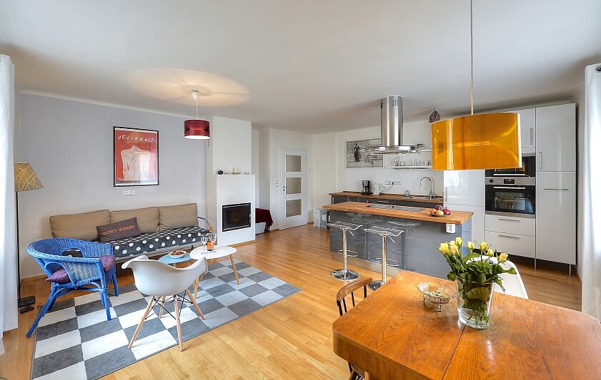 Hradební, Staré Město - Prague 1 | Rent, Apartment Two-bedroom (3+kk), 85 m²