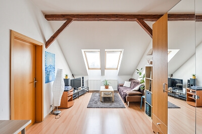 U Rajské zahrady, Žižkov - Praha 3 | Pronájem, Byt 2+1, 87 m²