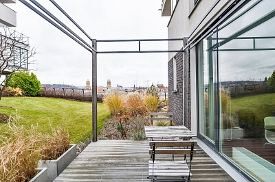 Italská, Vinohrady - Prague 2 | Rent, Apartment One-bedroom (2+kk), 75 m²